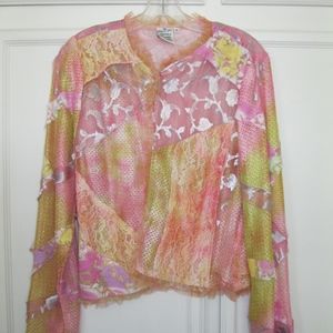 Parsley & Sage feminine jacket, pink, Sz S